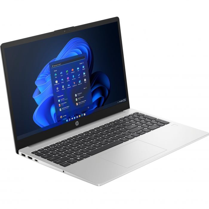 Ноутбук HP 250-G10 15.6" FHD IPS AG, Intel i3-1315U, 8GB, F256GB, UMA, DOS, сірий