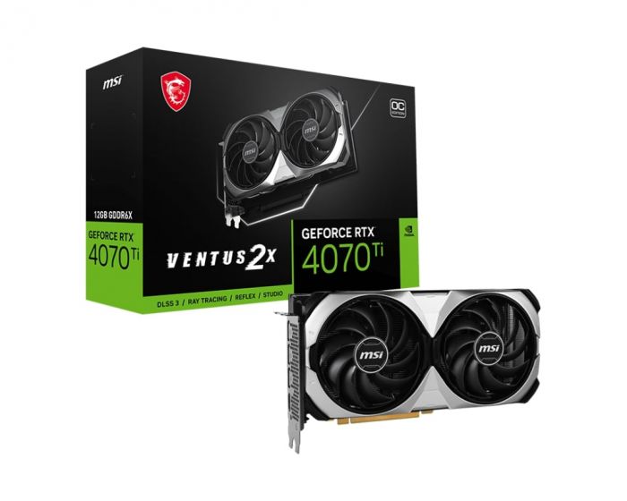 Відеокарта MSI GeForce RTX 4070 Ti 12GB GDDR6X VENTUS 2X OC