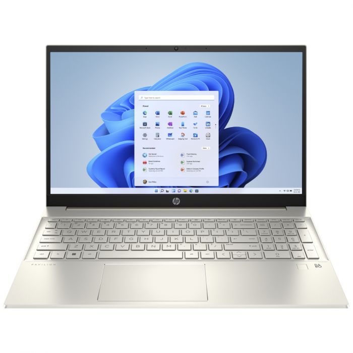 Ноутбук HP Pavilion 15-eg2013ua 15.6" FHD IPS AG, Intel i7-1255U, 16GB, F1024GB, NVD550-2, Win11, золотистий