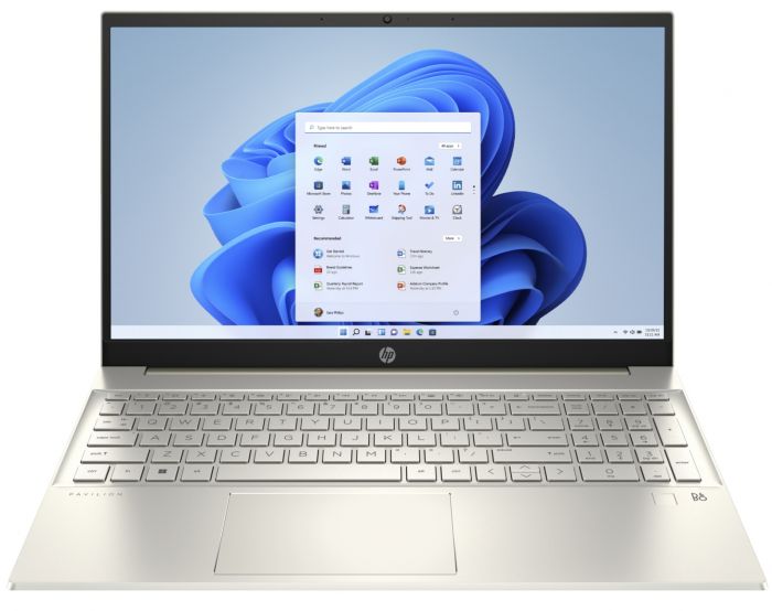 Ноутбук HP Pavilion 15-eg3012ua 15.6" FHD IPS AG, Intel i3-1315U, 16GB, F1024GB, UMA, DOS, золотистий