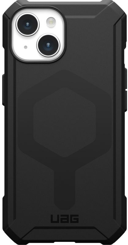 Чохол UAG для Apple iPhone 15 Essential Armor Magsafe, Black