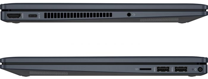 Ноутбук HP Pavilion x360 14-ek0015ua 14" FHD IPS, Intel i5-1235U, 16GB, F1024GB, UMA, DOS, синій