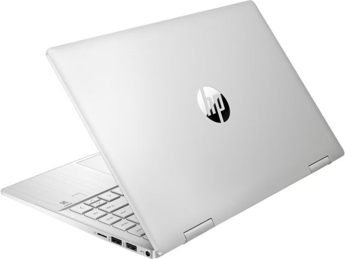 Ноутбук HP Pavilion x360 14-ek1000ua 14" FHD IPS Touch, Intel i7-1355U, 16GB, F1024GB, UMA, DOS, сріблястий