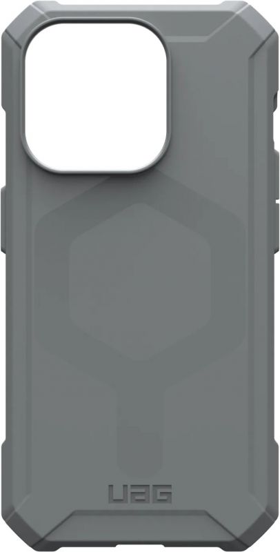 Чохол UAG для Apple iPhone 15 Pro Max Essential Armor Magsafe, Silver