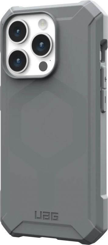 Чохол UAG для Apple iPhone 15 Pro Max Essential Armor Magsafe, Silver