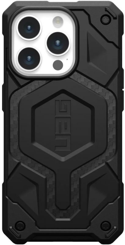 Чохол UAG для Apple iPhone 15 Pro Max Monarch Pro Magsafe, Carbon Fiber