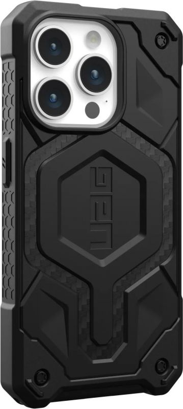 Чохол UAG для Apple iPhone 15 Pro Max Monarch Pro Magsafe, Carbon Fiber