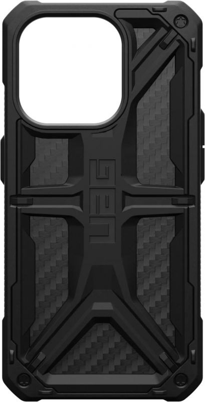 Чохол UAG для Apple iPhone 15 Pro Max Monarch, Carbon Fiber