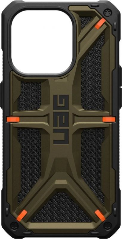 Чохол UAG для Apple iPhone 15 Pro Max Monarch, Kevlar Elemental Green