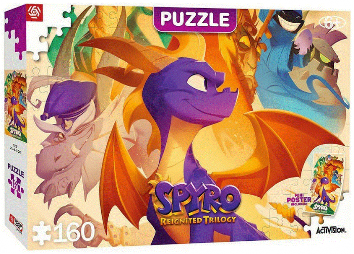 Пазл Spyro Reignited Trilogy Heroes Puzzles 160 ел.