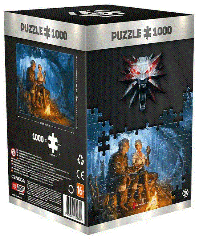 Пазл Witcher: Journey of Ciri puzzles 1000 ел.