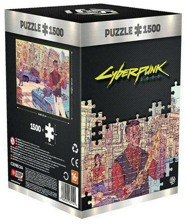 Пазл Cyberpunk 2077: Valentinos puzzles 1500 ел. ел.