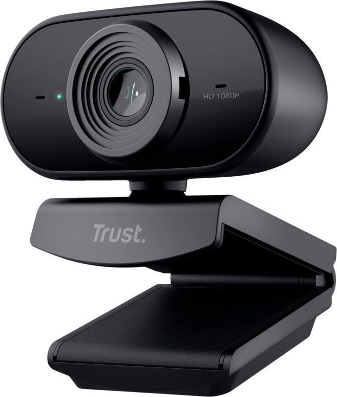 Веб-камера Trust Tolar, Full HD, 30 fps, fixed focus, Чорний
