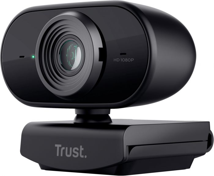 Веб-камера Trust Tolar, Full HD, 30 fps, fixed focus, Чорний