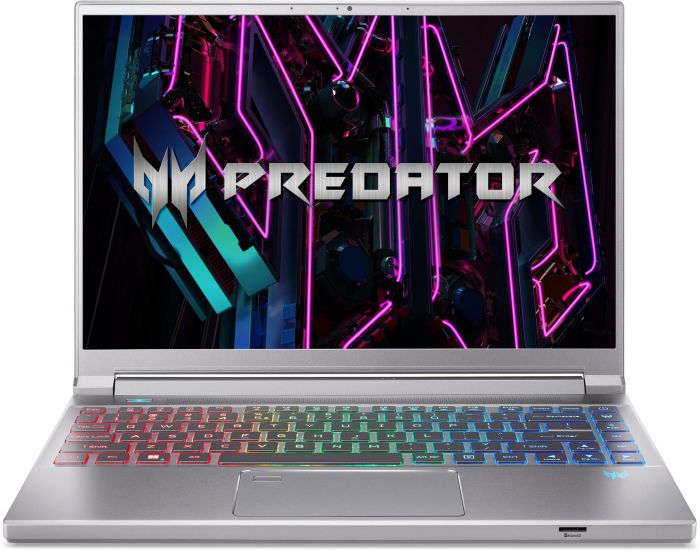 Ноутбук Acer Predator Triton 14 PT14-51 14" WQXGA miniLED, Intel i7-13700H, 32GB, F1TB, NVD4070-8, Lin, сріблястий