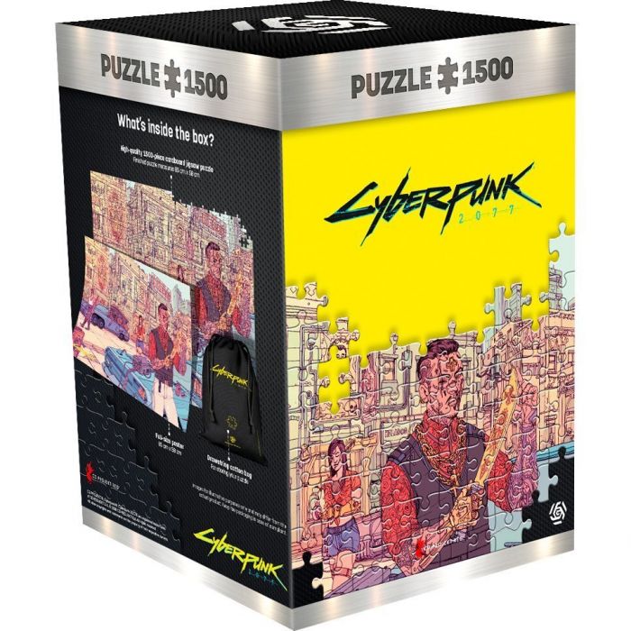 Пазл Cyberpunk 2077: Valentinos puzzles 1500 ел. ел.