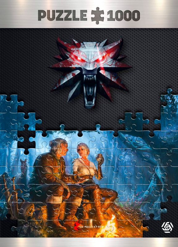 Пазл Witcher: Journey of Ciri puzzles 1000 ел.