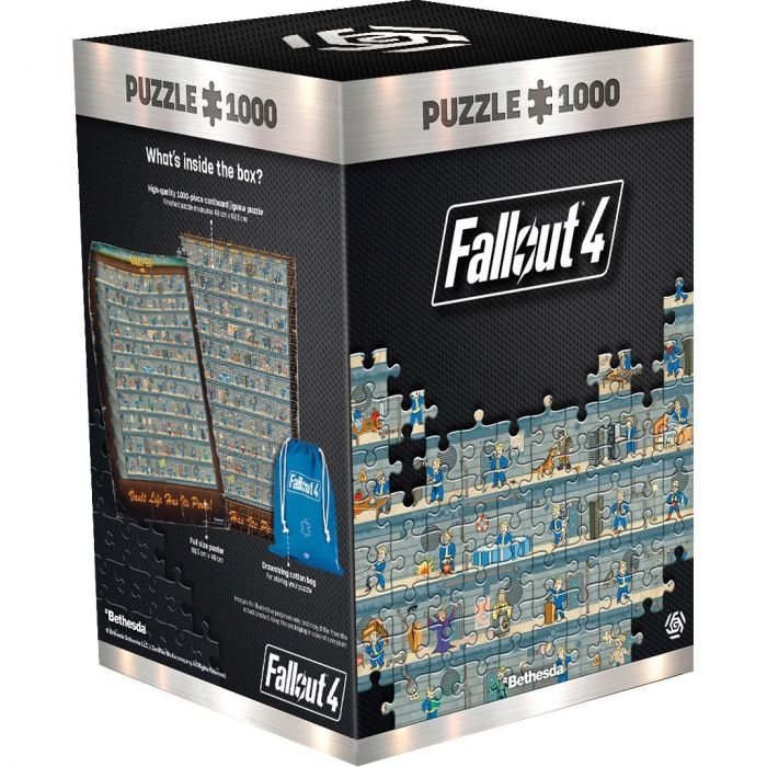 Пазл Fallout 4 Perk Poster Puzzles 1000 ел.