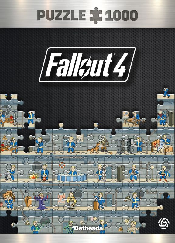 Пазл Fallout 4 Perk Poster Puzzles 1000 ел.