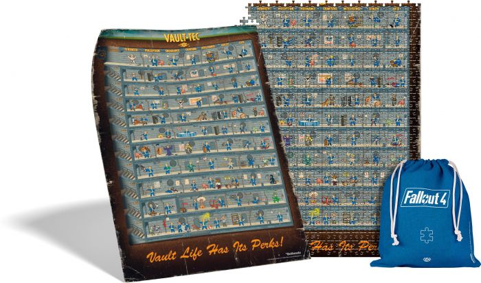 Пазл Fallout 4 Perk Poster Puzzles 1000 ел.