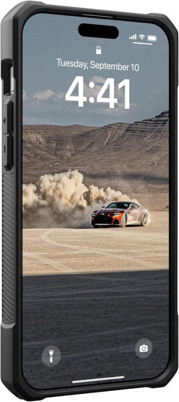 Чохол UAG для Apple iPhone 15 Pro Max Monarch, Kevlar Black