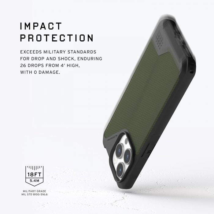 Чохол UAG для Apple iPhone 15 Pro Metropolis LT Magsafe, Kevlar Olive