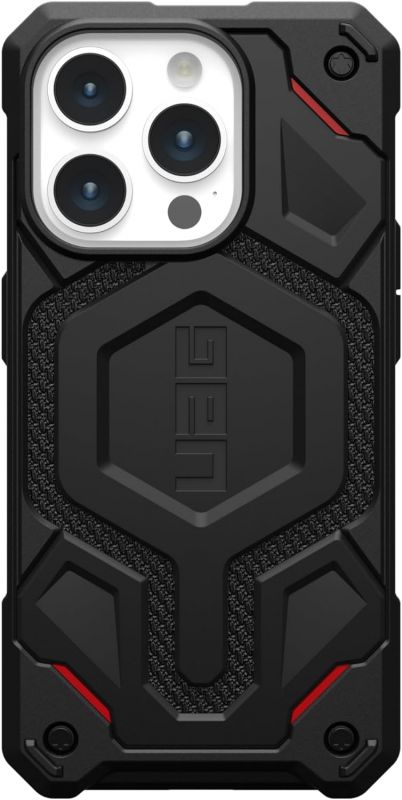 Чохол UAG для Apple iPhone 15 Pro Monarch Pro Magsafe, Kevlar Black