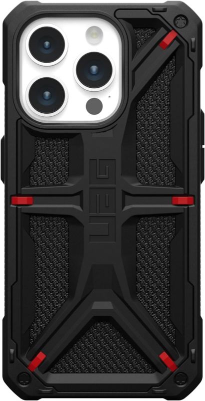 Чохол UAG для Apple iPhone 15 Pro Monarch, Kevlar Black