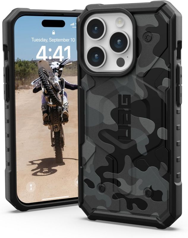 Чохол UAG для Apple iPhone 15 Pro Pathfinder SE MagSafe, Midnight Camo