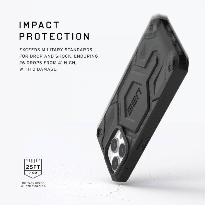 Чохол UAG для Apple iPhone 15 Pro Monarch Pro Magsafe, Carbon Fiber