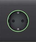 Центральна панель для вбудованої розетки Ajax CenterCover for Outlet smart, Jeweler, бездротова, graphite