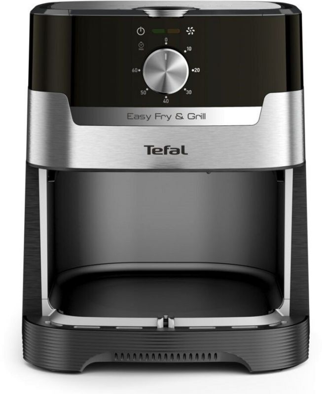 Мультипіч Tefal EasyFry&Grill, 1550Вт, чаша-4.2л, механічне керув., від 80°C до 200°C, пластик, сірий
