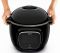 Мультиварка Tefal скороварка Cook4me Touch, 1600Вт, чаша-6л, сенсорне керування, 13 програм, управл. смартф., метал, пластик, чорний