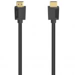 Кабель Hama HDMI (AM/AM), 8K, gold, 2m, чорний