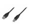 Кабель DIGITUS USB-A > USB-B синхронізації, 3м, чорний