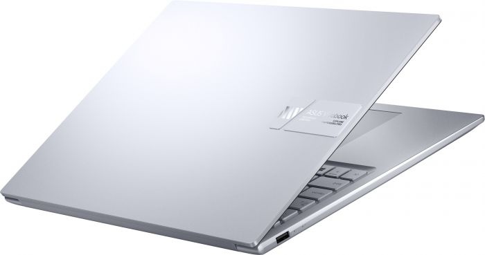 Ноутбук ASUS Vivobook 16X ASUS M3604YA-L2087 16" 4K OLED, AMD R7-7730U, 16GB, F1TB, UMA, NoOS, Сріблястий