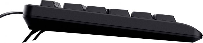 Клавіатура мембрана Trust Primo 104Key, USB-A, EN/UKR, Чорний