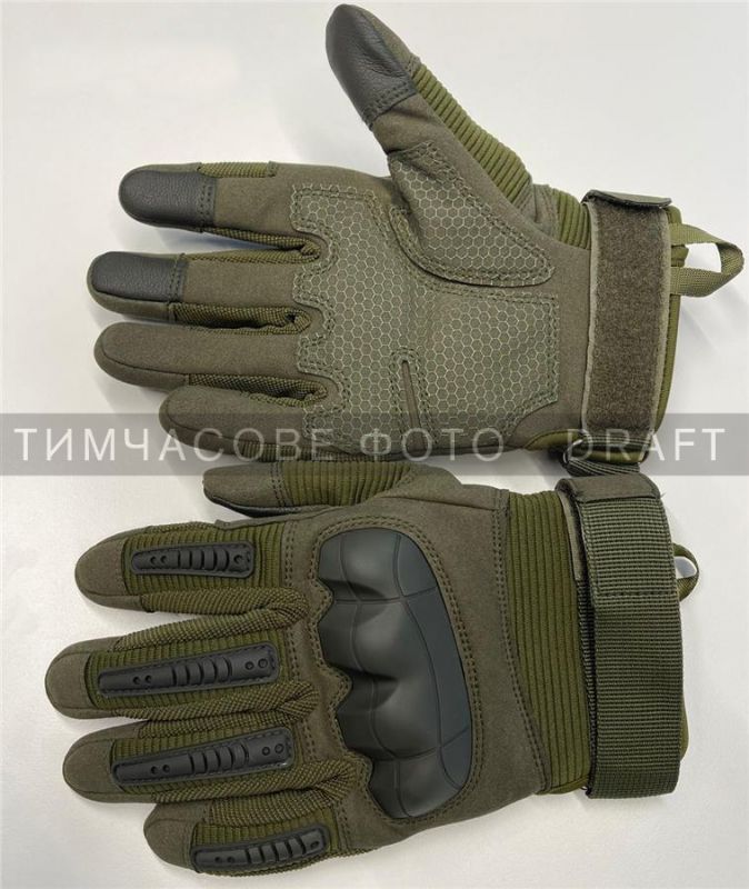 Рукавички тактичні зимові 2E, Winter Sensor Touch XL, зелені