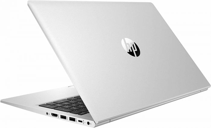Ноутбук HP Probook 455-G10 15.6" FHD IPS AG, AMD R5-7530U, 8GB, F512GB, UMA, DOS, сріблястий