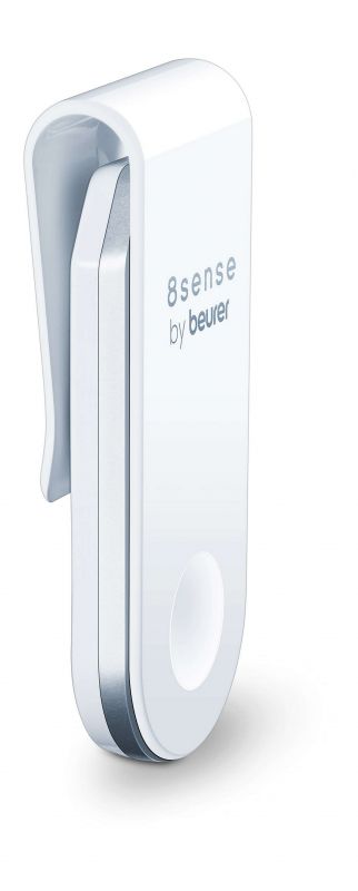 Тренажер Beurer для осанки, літій-іонний акум., USB, вага-0.01кг, підкл. до смартфону, білий