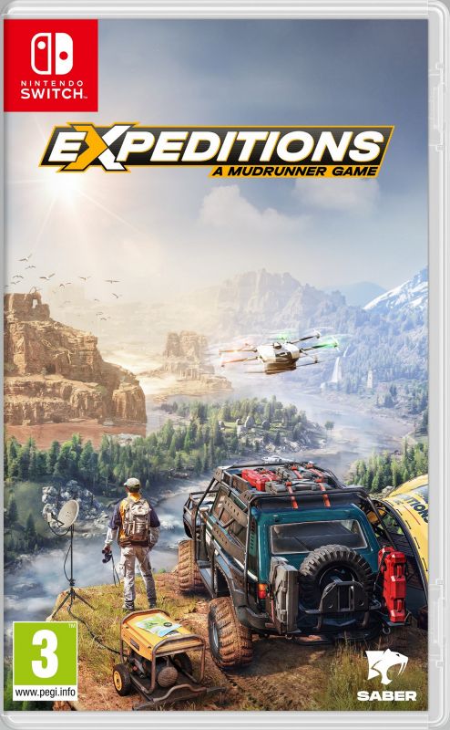Гра консольна Switch Expeditions: A MudRunner Game, картридж