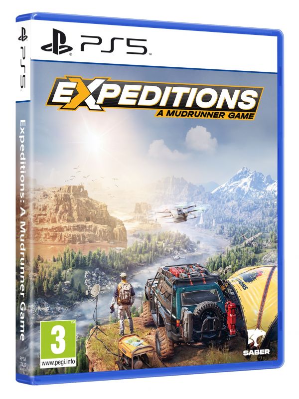 Гра консольна PS5 Expeditions: A MudRunner Game, BD диск