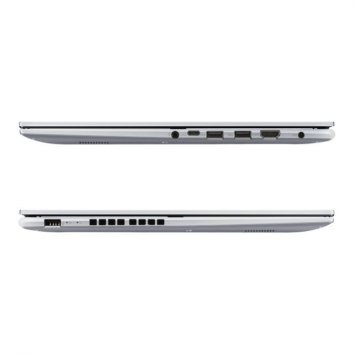 Ноутбук ASUS Vivobook 17X K1703ZA-AU142 17.3" FHD IPS, Intel i5-12500H, 16GB, F1TB, UMA, NoOS, Сріблястий