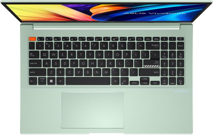 Ноутбук ASUS Vivobook S 15 K3502ZA-L1531 15.6" FHD OLED, Intel i5-12500H, 16GB, F1TB, UMA, NoOS, Зелений