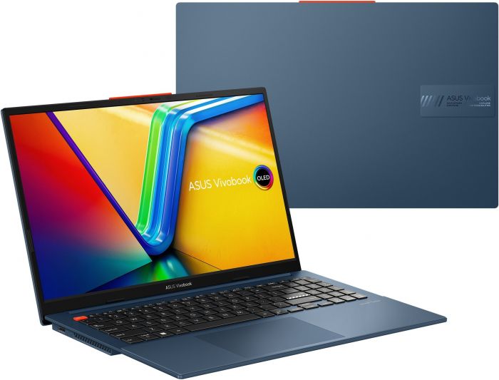 Ноутбук ASUS Vivobook S 15 K5504VA-L1118WS 15.6" FHD OLED, Intel i9-13900H, 16GB, F1TB, UMA, Win11, Блакитний