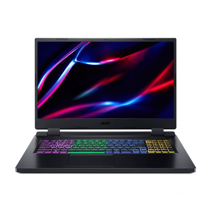 Ноутбук Acer Nitro 5 AN517-55 17.3" FHD IPS, Intel i7-12650H, 16GB, F512GB, NVD4050-6, Lin, чорний