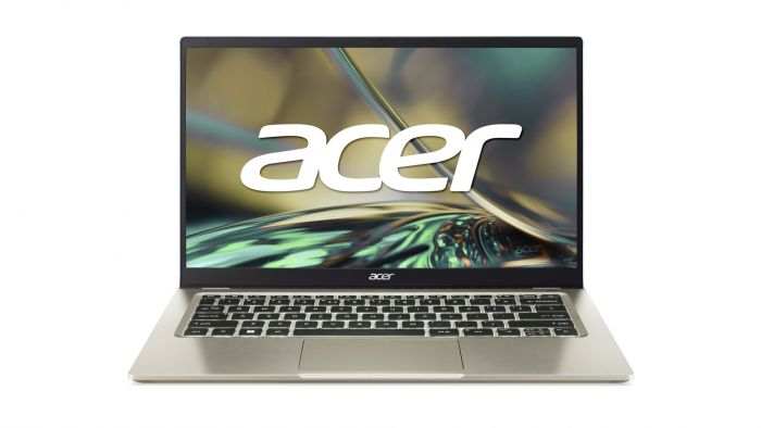 Ноутбук Acer Swift 3 SF314-512 14" FHD IPS, Intel i5-1240P, 16GB, F512GB, UMA, Lin, золотистий