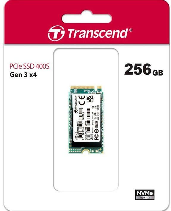 Накопичувач SSD Transcend M.2  256GB PCIe 3.0 MTE400S 2242