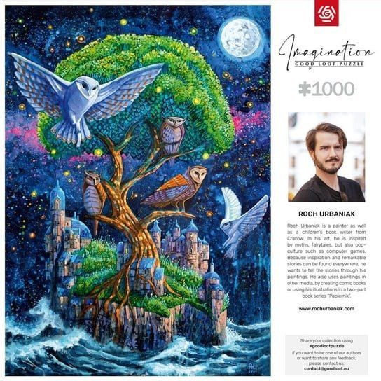 Пазл Imagination: Roch Urbaniak Owl Island / Wyspa Sow Puzzles 1000 ел.