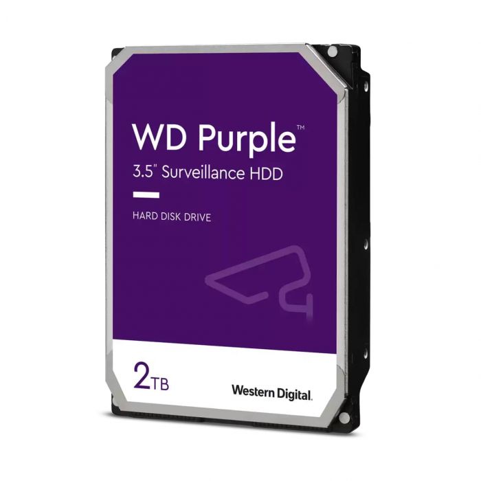 Жорсткий диск WD  2TB 3.5" 256MB SATA Purple Surveillance
